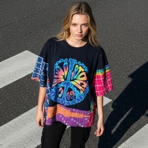 OOAK WOODSTOCK KANTHA TOP SM-3X